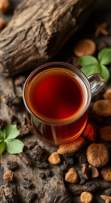 Chaga Mushroom tea