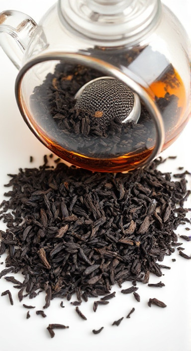 Earl Grey Black Tea and Teapot