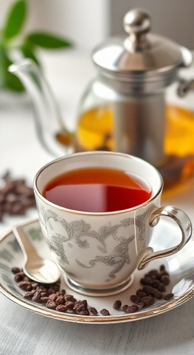 English Breakfast Black Tea and teacup