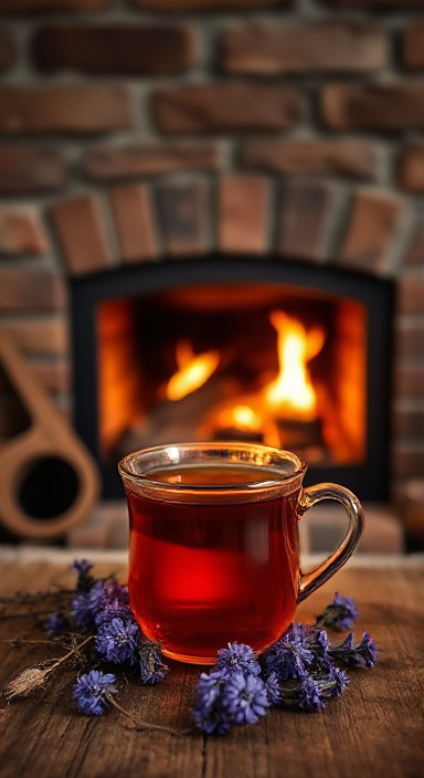 Valerian Root- ea fireplace