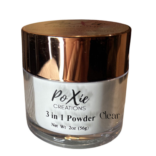 Poxie Powder 3 in 1 Clear - 2 oz