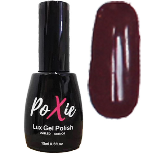 Poxie Nails-Rubber Based-No Wipe Gel-Brown-Majesty - Color #009