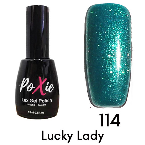 Poxie Creations Lux Gel Nail Polish - Lucky Lady - Color #114