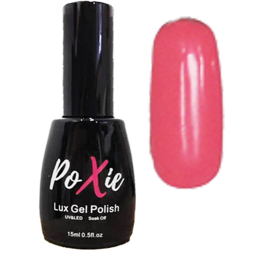 Poxie Nails - Rubber Based-No Wipe - Lux Gel Nail Polish - Peaches-n-cream - color #137