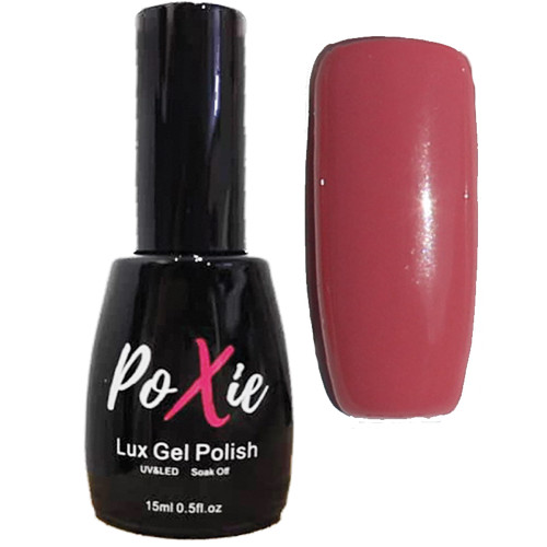 Poxie Nails - Rubber Based-No Wipe - Lux Gel  Nail Polish  - Rozy Pizzazz - color #272