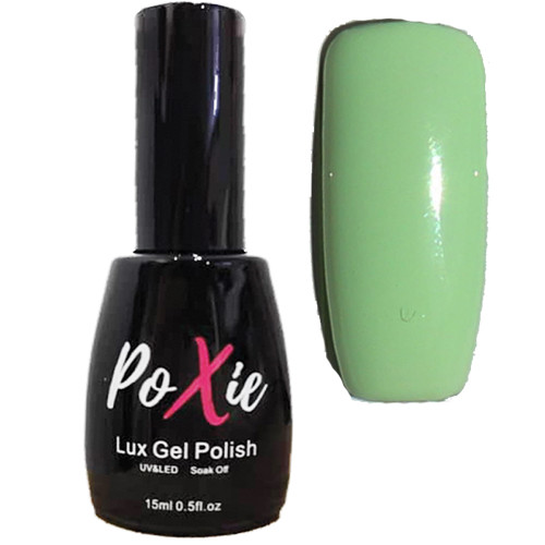 Poxie Nails - Rubber Based-No Wipe - Lux Gel  Nail Polish -  Wasabi Mist- Color #305