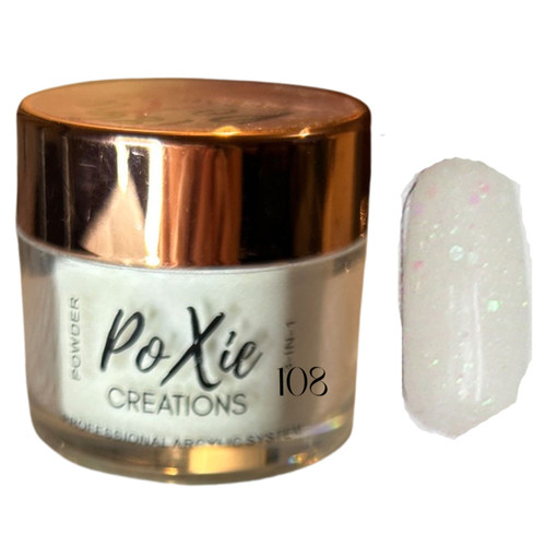 Poxie Glitter  Powder - Color: Ivory Tower #267