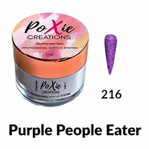 Poxiecreations - Purple Glitter Powder for Nails