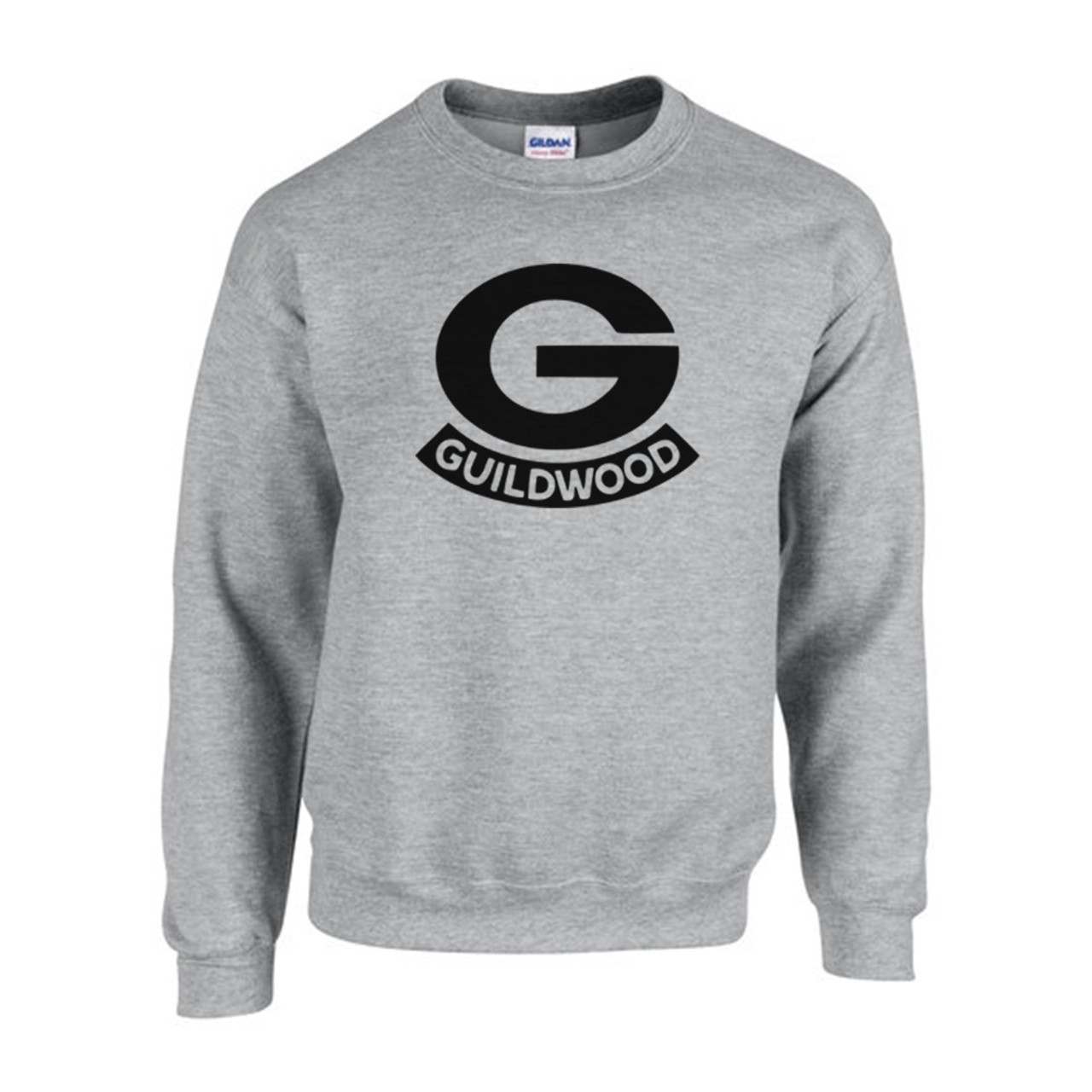 GDD Adult Heavy Blend 50/50 Fleece Crewneck Sweatshirt - Sport Grey