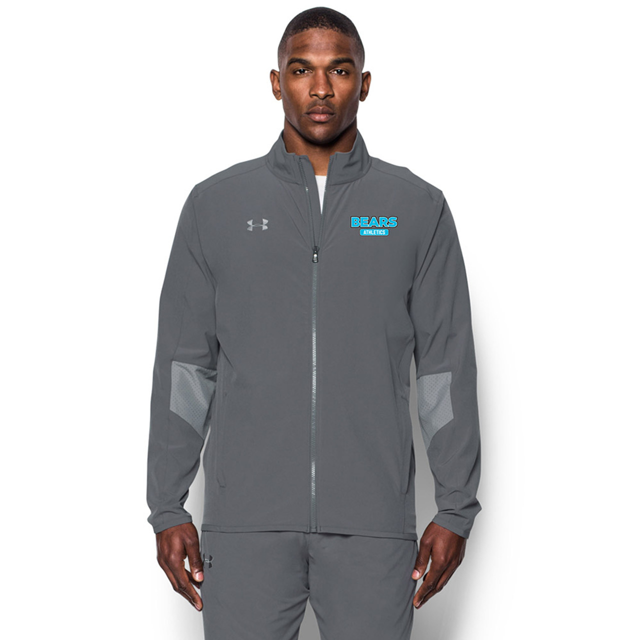 Under armour squad on sale jacket