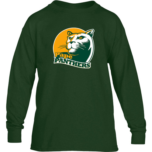 PPA Youth Heavy Cotton Long Sleeve T-Shirt - Forest Green (PPA-302-FO) PPA Youth Heavy Cotton Long Sleeve T-Shirt - Forest Green (PPA-302-FO)