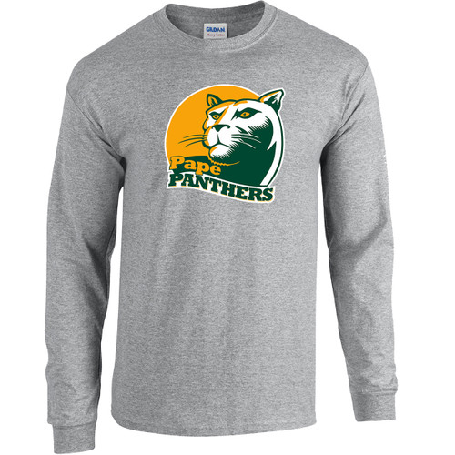 PPA Adult Heavy Cotton Long Sleeve T-Shirt - Sport Grey (PPA-002-SG) PPA Adult Heavy Cotton Long Sleeve T-Shirt - Sport Grey (PPA-002-SG)