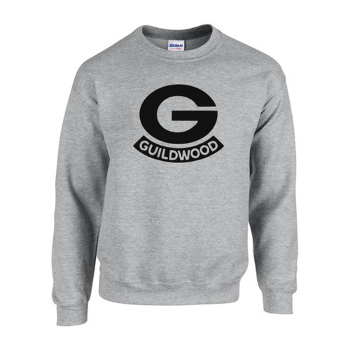 GDD Adult Heavy Blend 50/50 Fleece Crewneck Sweatshirt - Sport Grey (GDD-009-SG)