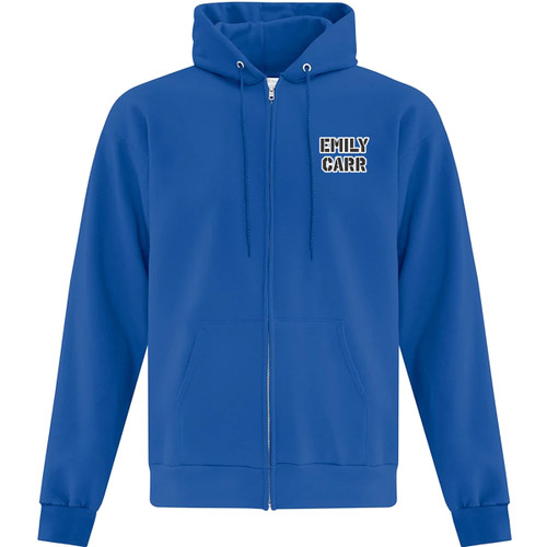 EMI Adult Fleece Full Zip Hoodie - Royal (EMI-001-RO) EMI Adult Fleece Full Zip Hoodie - Royal (EMI-001-RO)