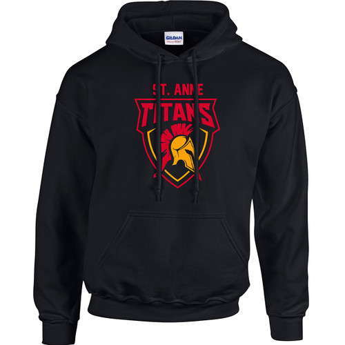 ANN Adult Pullover Hoodie - Black (ANN-001-BK)