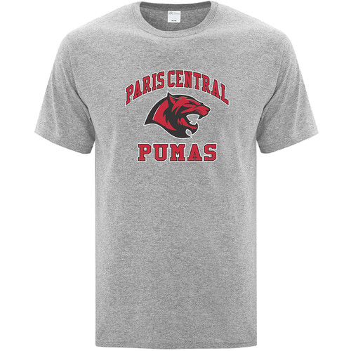 PCS Adult Cotton Short Sleeve T-shirts - Athletic Heather (Students)