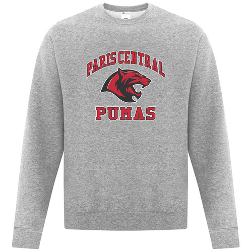 PCS Adult Fleece Crewneck Sweatshirt - Athletic Heather (Students) (PCS-004-AH)