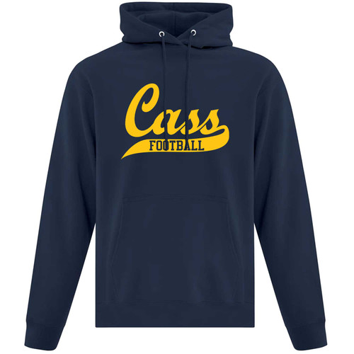 CAS Fleece Hooded Sweatshirt - Navy (CAS-002-NY) CAS Fleece Hooded Sweatshirt - Navy (CAS-002-NY)
