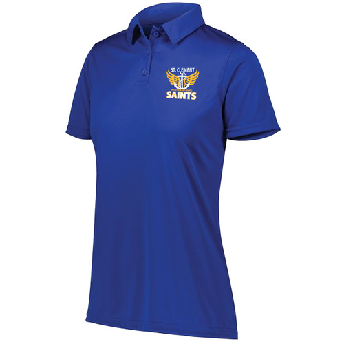 CLE Women’s Augusta Vital Polo - Royal (Staff) (CLE-208-RO)