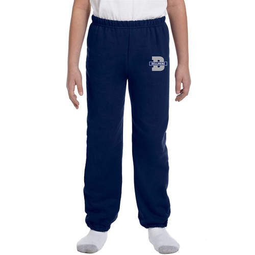 BEL Gildan Heavy Blend Youth Sweatpant - Navy Blue (With B Logo) (BEL-313-NY)