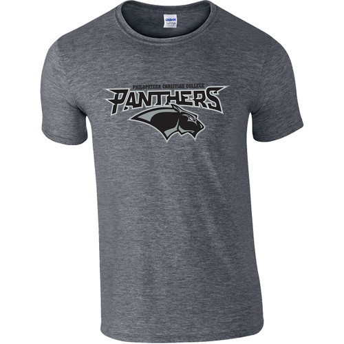 PCC Men's Cotton T-shirt - Dark Heather (PCC-102-DH)