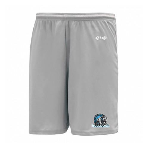 BCF Youth Moisture Wicking Athletic Short - Grey (BCF-310-GY)