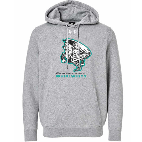 WAL Under Armour Men’s Icon Fleece Hoodie - Mod Grey (Staff) (WAL-104-MG)