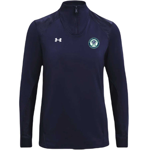 MCM Under Armour Women's Command ¼ Zip - Navy (MCM-230-NY)
