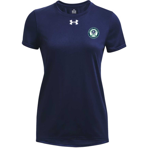 MCM Under Armour Women's Tech Team Short Sleeve Tee - Navy (MCM-231-NY)
