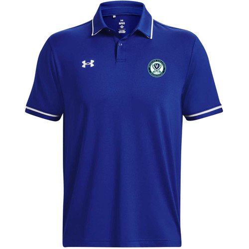 MCM Under Armour Men's Team Tipped Polo - Royal (MCM-132-RO)