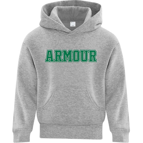 AMR Youth Armour Heights Hoodie – Athletic Heather (AMR-301-AH)