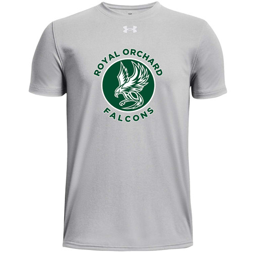 ROS Under Armour Tech Team Short Sleeve Tee - Mod Grey (ROS-329-MG)