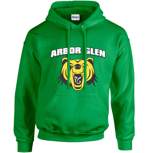 ABR Adult Arbor Glen Heavy Blend 50/50 Hooded Sweatshirt - Irish Green (ABR-003-IR)