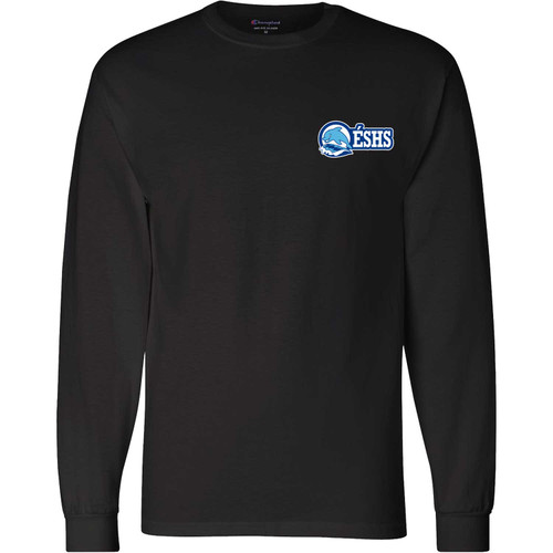 ESH Champion Adult Long-Sleeve T-Shirt - Black (Staff) (ESH-008-BK)