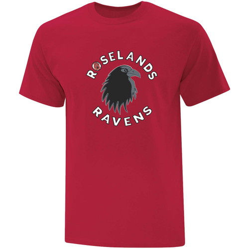 RSL Adult Everyday Cotton Tee - Red (RSL-001-RE)