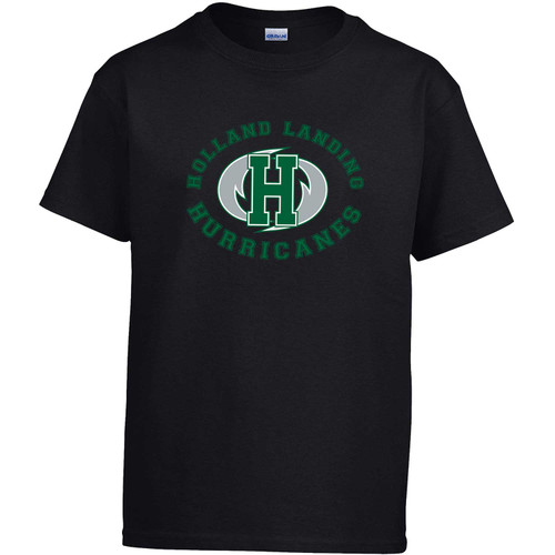 HOL Youth Ultra Cotton Tee - Black (HOL-302-BK)