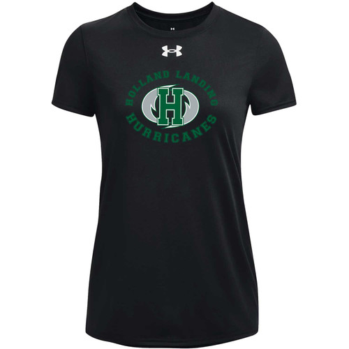 HOL Under Armour Women’s Tech Team Short Sleeve Tee - Black (HOL-208-BK)