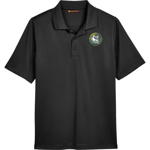 OLA Men's Advantage Snag Protection Plus Staff Polo - Black (Design 1) (OLA-130-BK)