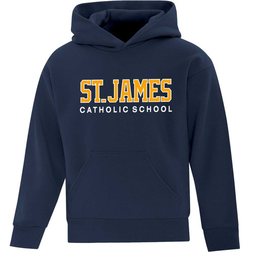 JCA Youth Everyday Fleece Hoodie - Navy (JCA-304-NY)