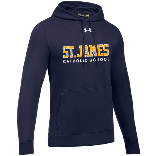 JCA Under Armour Men’s Hustle Fleece Hoodie - Navy (JCA-105-NY)