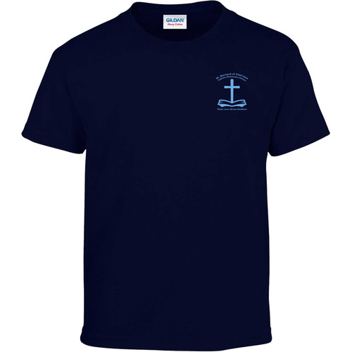 BCL Youth Cotton T-Shirt (Design 2) - Navy (BCL-305-NY)