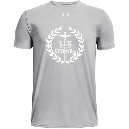 FXO Under Armour Youth Tech Team Short Sleeve (Design 1) - Mod Gray (FXO-302-MG)