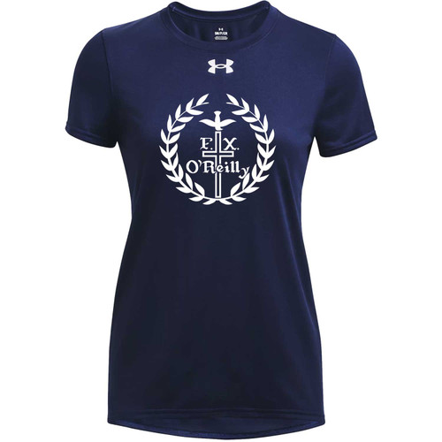 FXO Under Armour Women’s Tech Team Short Sleeve (Design 1) - Navy (FXO-202-NY)