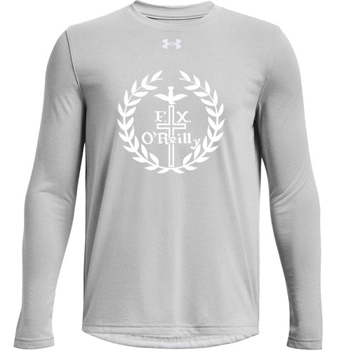 FXO Under Armour Youth Tech Team Long Sleeve (Design 1) - Mod Gray (FXO-304-MG)