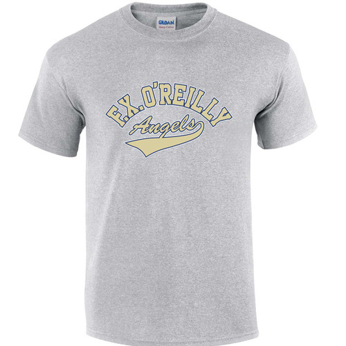 FXO Adult Heavy Cotton T-Shirt (Design 2) - Sport Gray (FXO-007-SG)