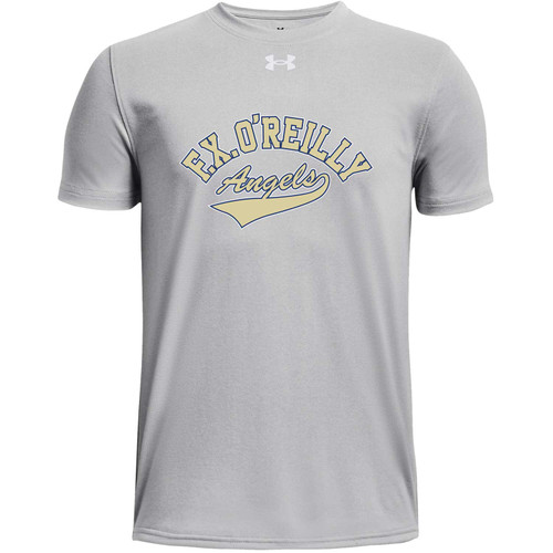 FXO Under Armour Youth Tech Team Short Sleeve (Design 2) - Mod Gray (FXO-308-MG)