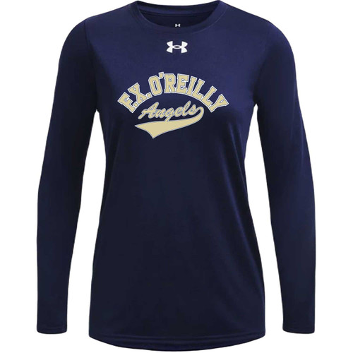 FXO Under Armour Women’s Tech Team Long Sleeve (Design 2) - Navy (FXO-210-NY)