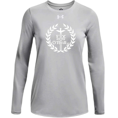 FXO Under Armour Women’s Tech Team Long Sleeve (Design 1) - Mod Gray (FXO-204-MG)