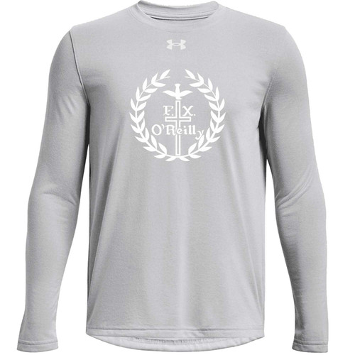 FXO Under Armour Men’s Tech Team Long Sleeve (Design 1) - Mod Gray (FXO-104-MG)