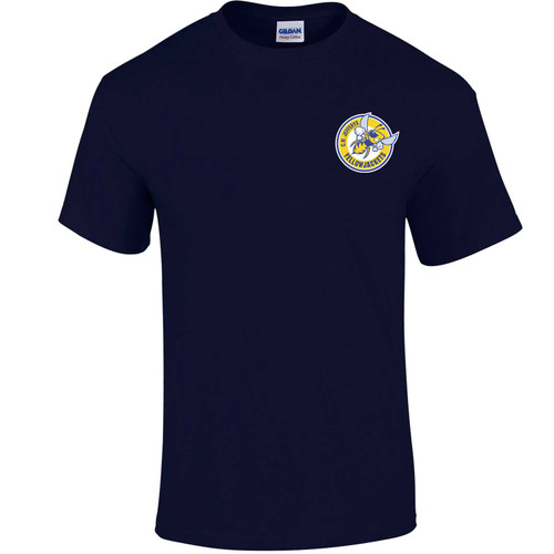 CWJ Adult Heavy Cotton T-Shirt - Navy (CWJ-002-NY)